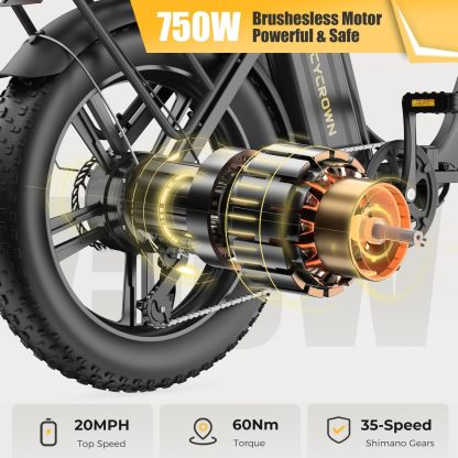 CycFree Foldable Ebike