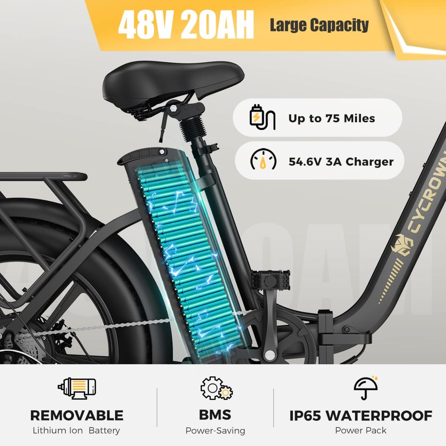 CycFree Foldable Ebike