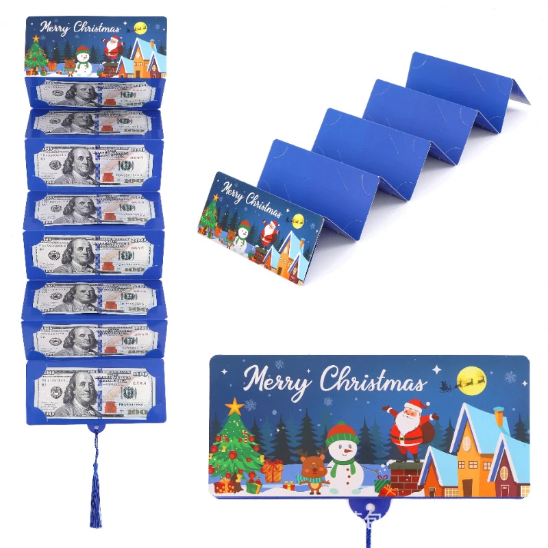 🎅$9.99 On Sale Today Only💵Christmas Cash Gift Envelope– A creative way to give cash this Christmas!