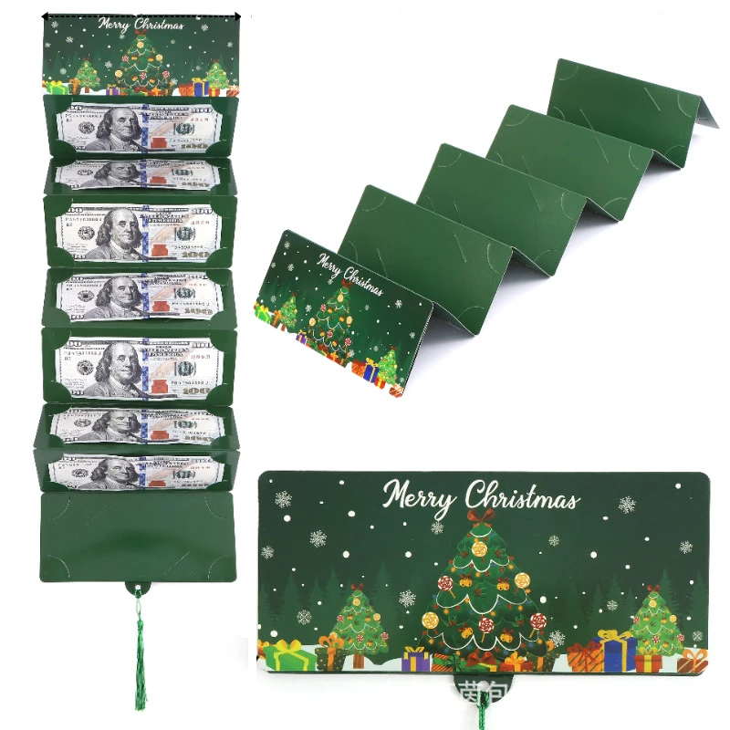 🎅$9.99 On Sale Today Only💵Christmas Cash Gift Envelope– A creative way to give cash this Christmas!