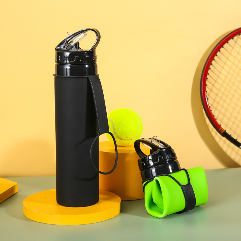 Silicone foldable water bottle
