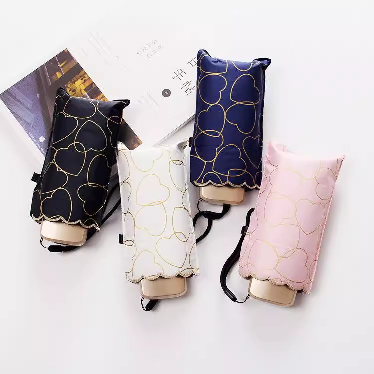 Ultra-light, portable, compact and foldable umbrella for rain or shine