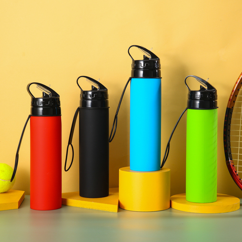 Silicone foldable water bottle