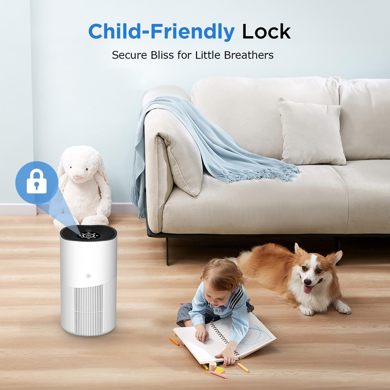 Negative ion air purifier