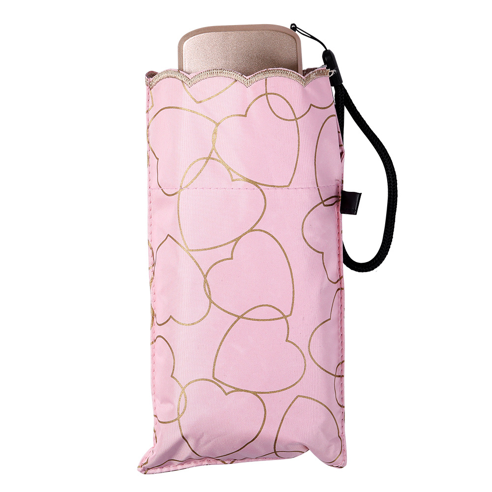 Ultra-light, portable, compact and foldable umbrella for rain or shine