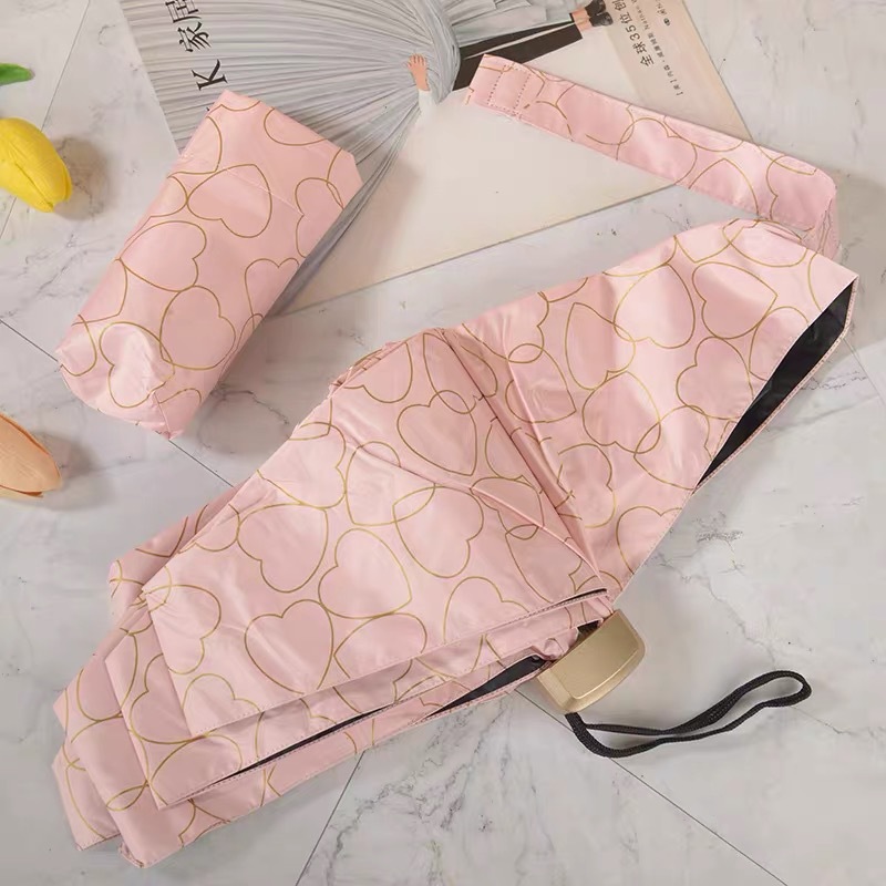 Ultra-light, portable, compact and foldable umbrella for rain or shine