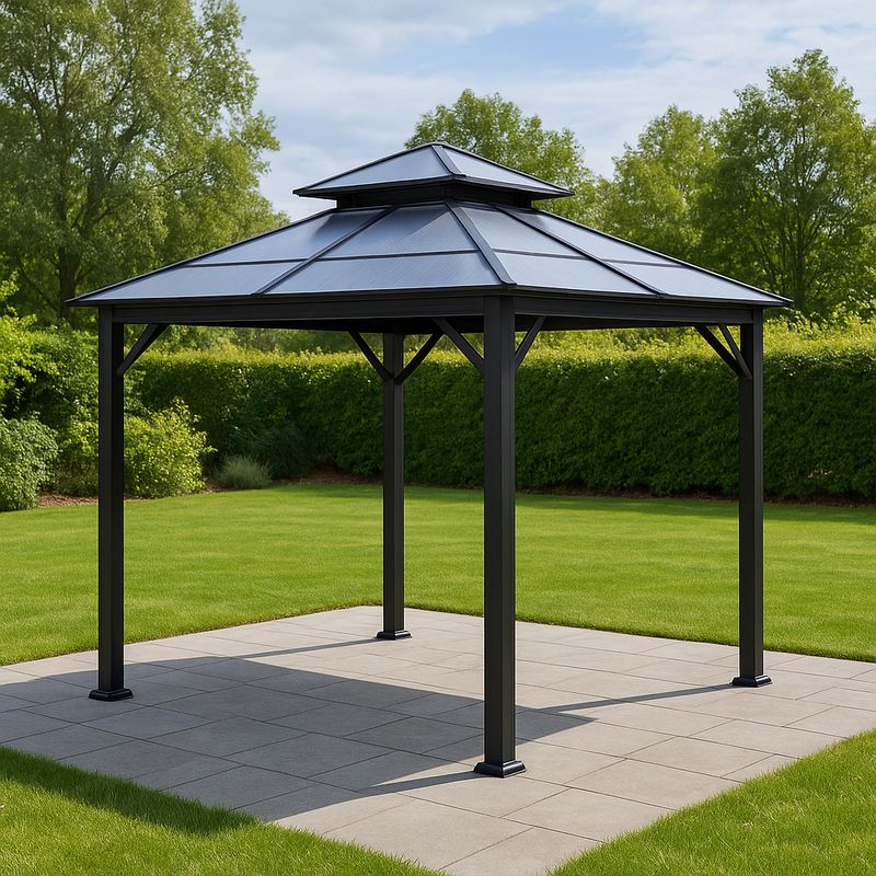 Tonnelle Aluminium Pavillon 3x3m