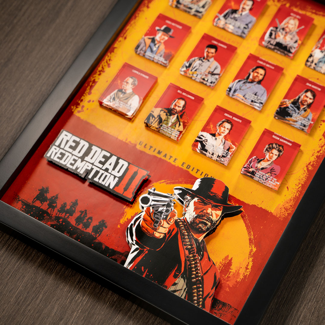 Framed Red Dead Redemption 2