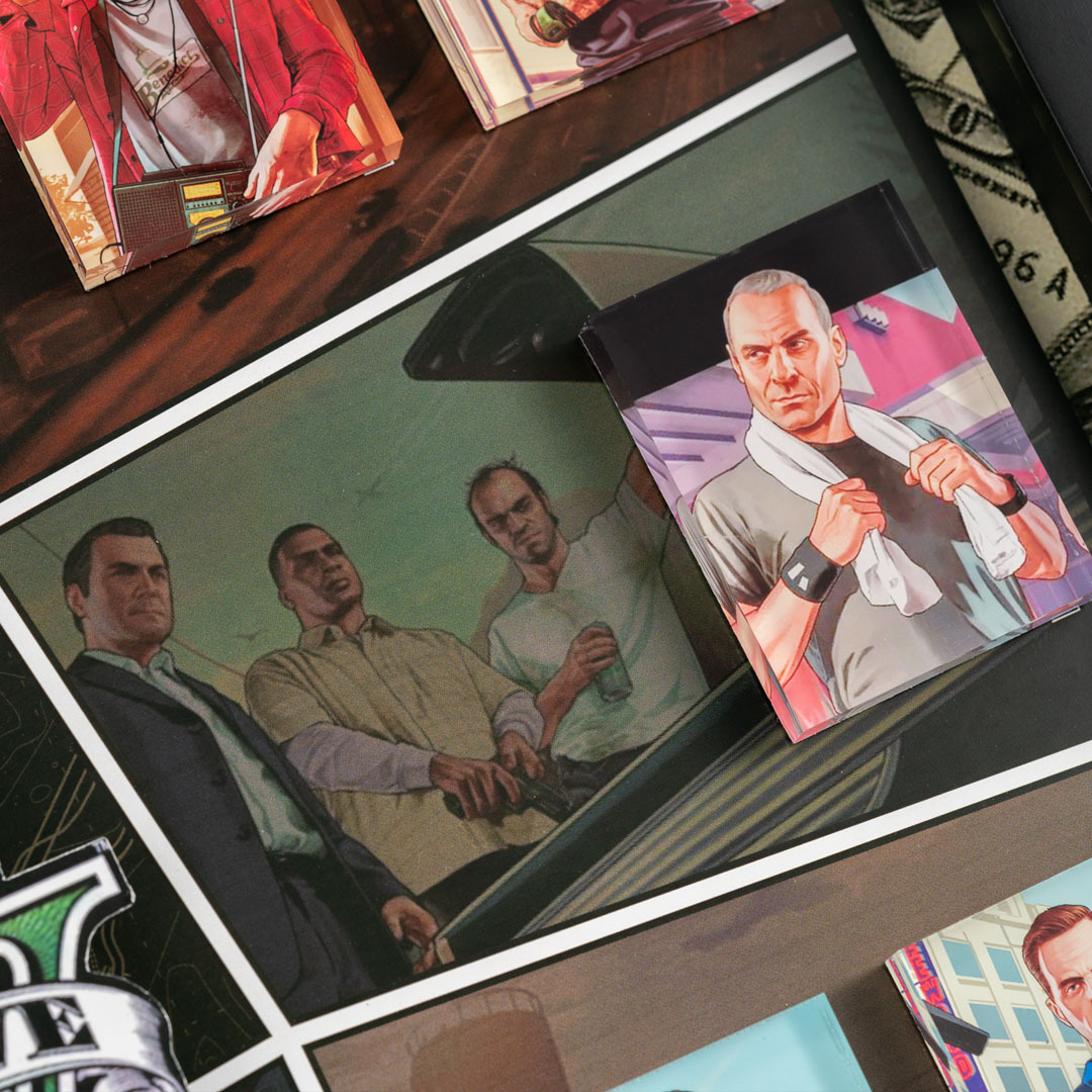 Framed Grand Theft Auto V