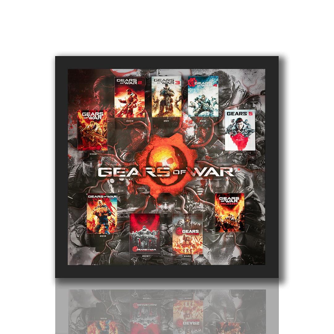 Framed Gears of War
