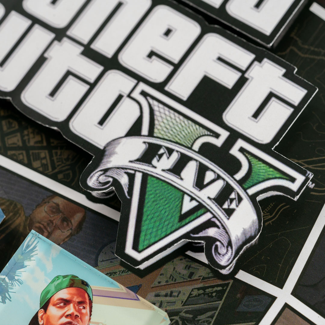 Framed Grand Theft Auto V