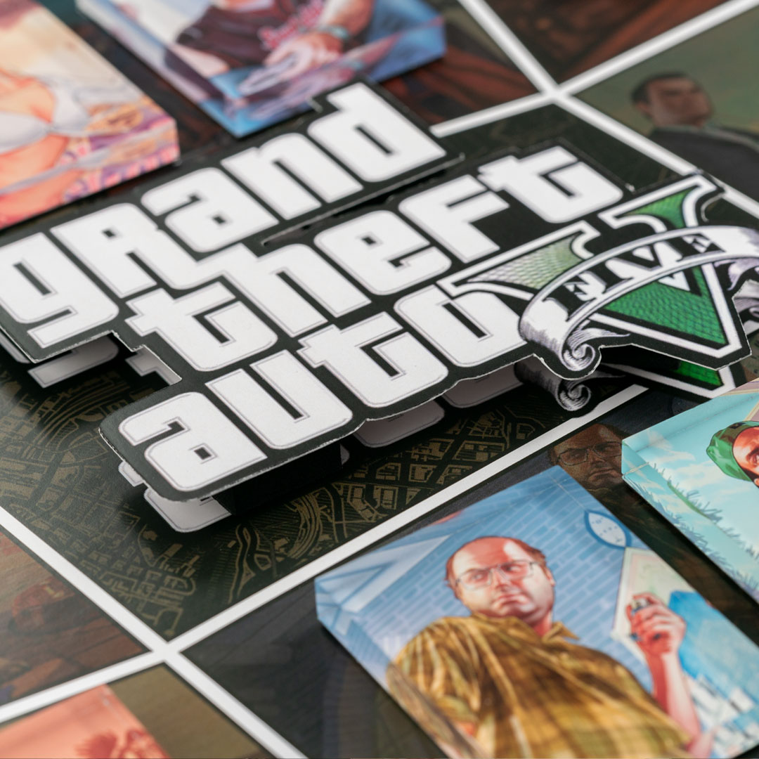 Framed Grand Theft Auto V