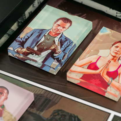 Framed Grand Theft Auto V