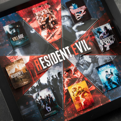 Framed Resident Evil