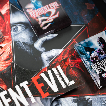 Framed Resident Evil