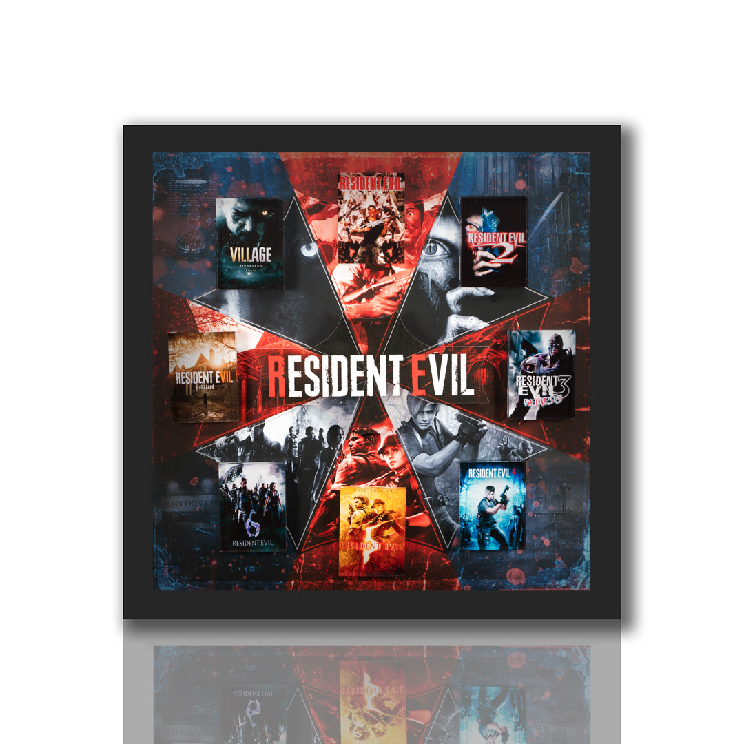 Framed Resident Evil
