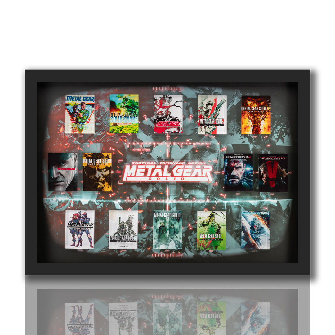 Framed Metal Gear Solid
