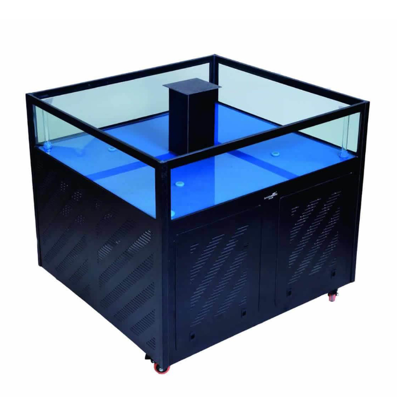 【Customized】 Double-layer seafood pool for fresh food supermarkets  beautiful  durable and easy to clean
