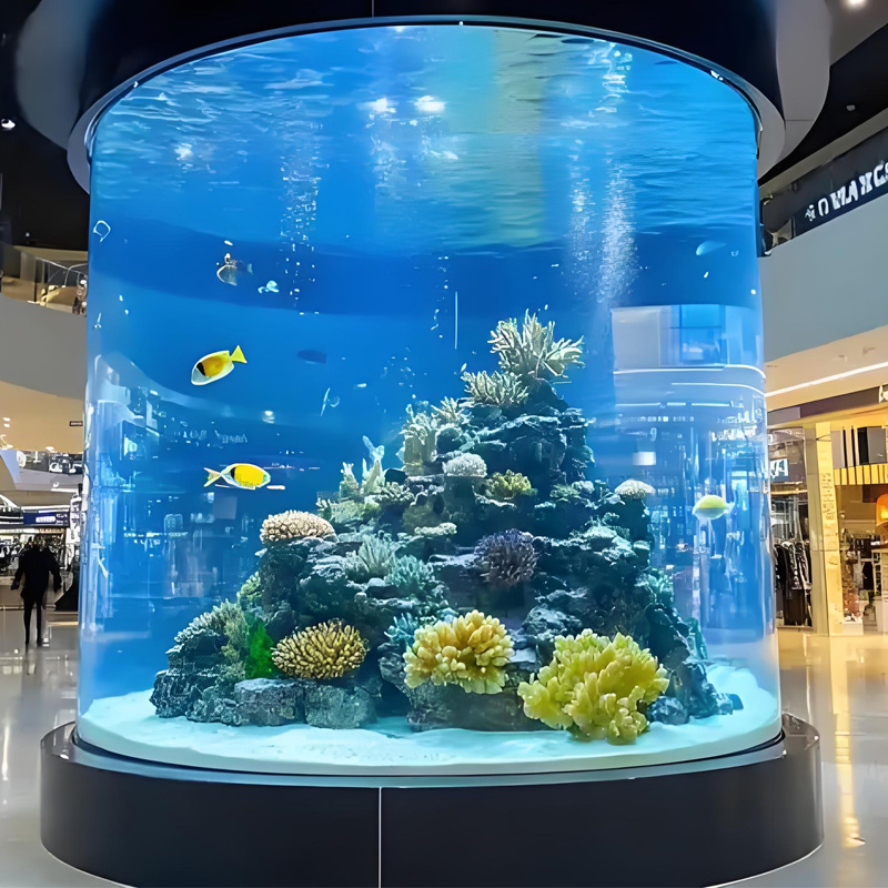 【Customized】Commercial Acrylic Fish Tank Hotel Rainforest Tank