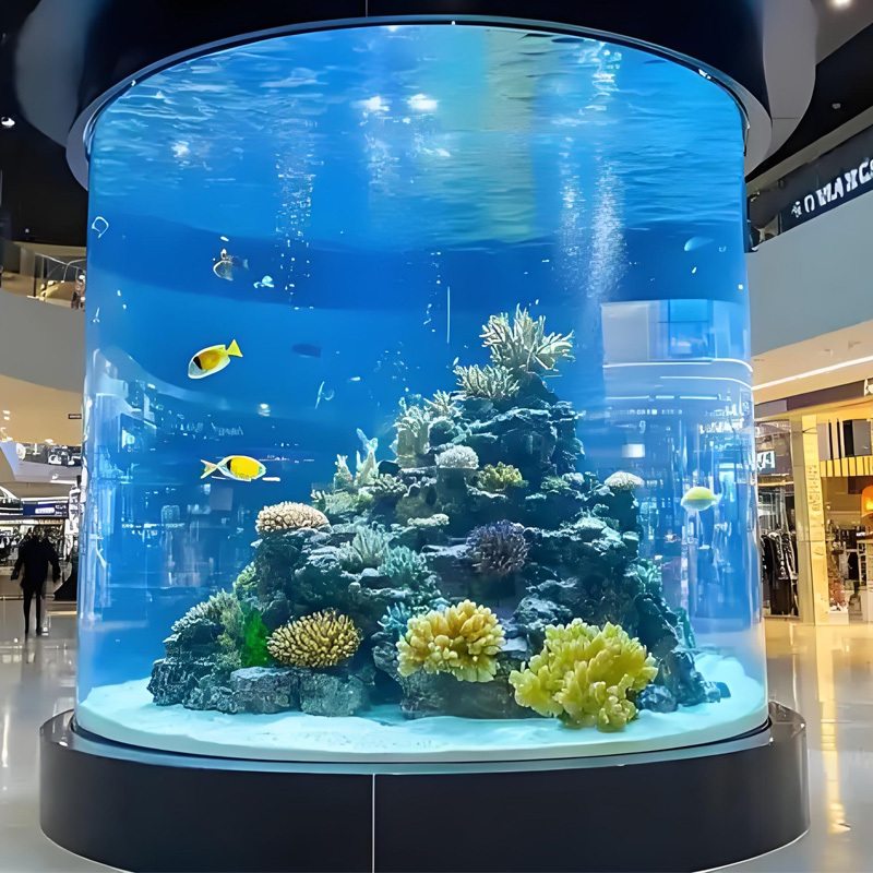 【Customized】Commercial Acrylic Fish Tank Hotel Rainforest Tank