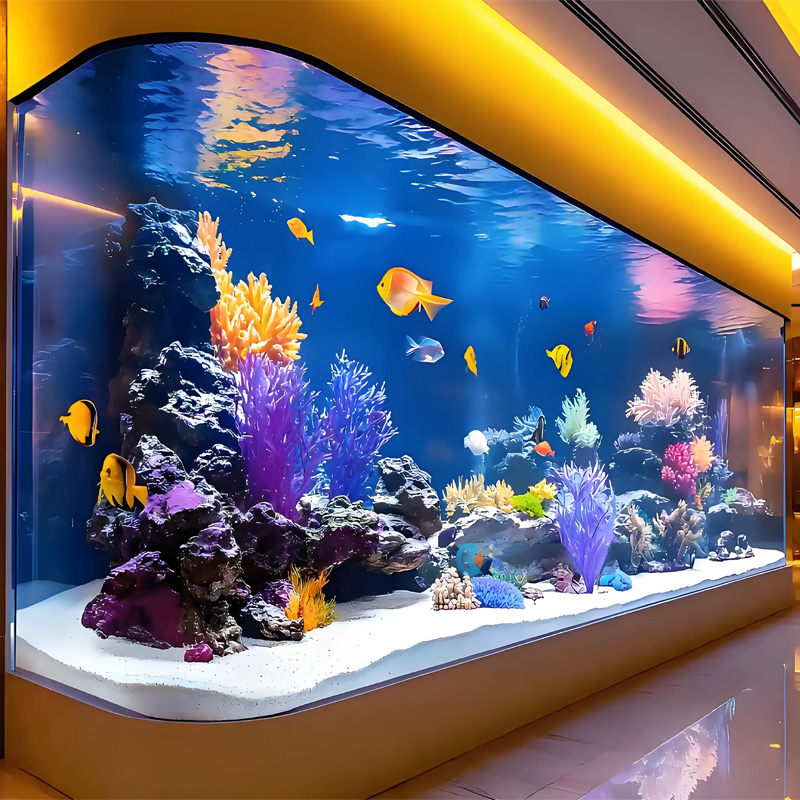 【Customized】Large aquarium acrylic ecological fish tank    PMMA  plate