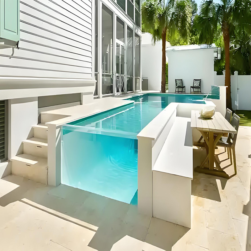 【Customized】acrylic transparent swimming pool - free design