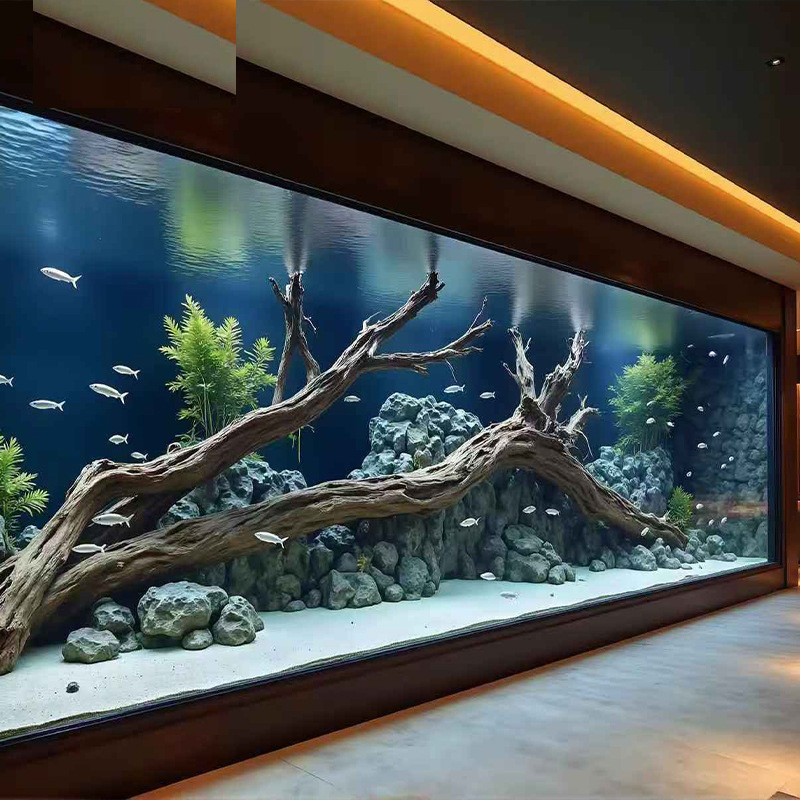 【Customized】 Acrylic Viewing Window for Hotel Fish Pond - High Transparency