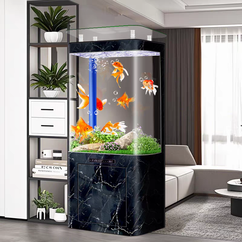 【Customized】Ultra-white glass ecological water-free aquarium with dry and wet separation