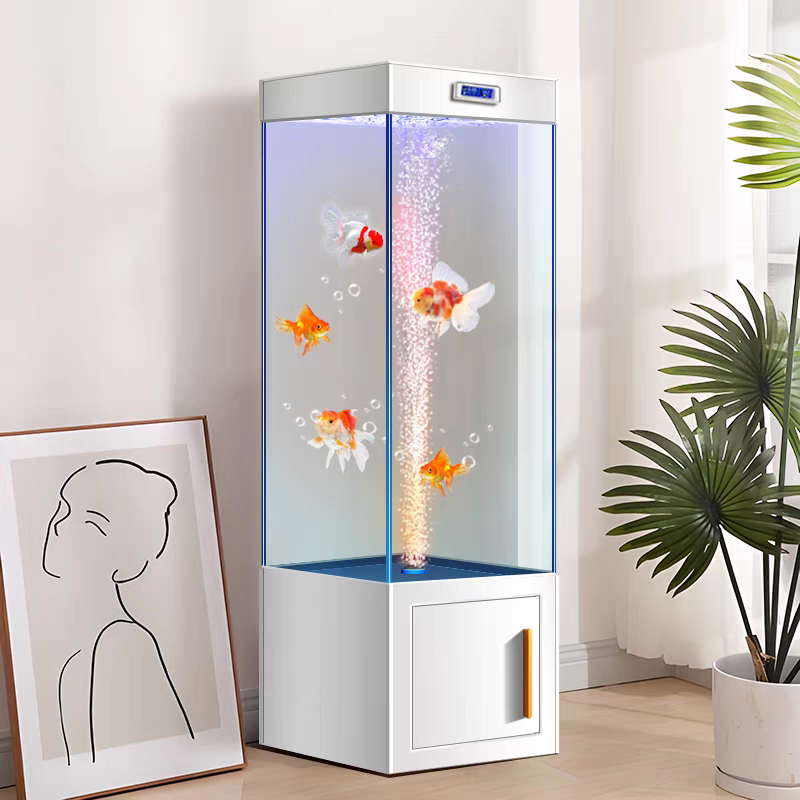 【Customized】 Intelligent ultra-white glass fish tank, no water changes required for a long time