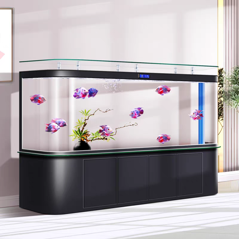 【Customized】Large Commercial Ecological Aquarium with Bottom Filtration