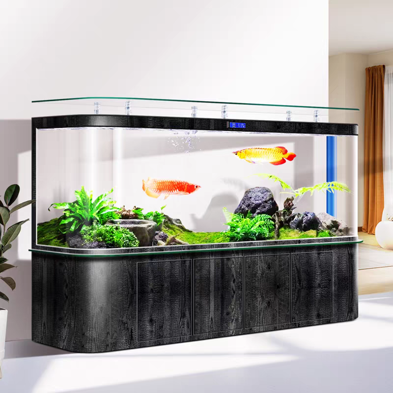 【Customized】Large Commercial Ecological Aquarium with Bottom Filtration