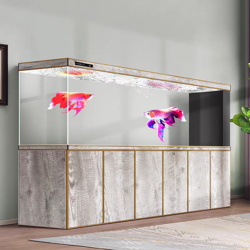 【Customized】Large Commercial Ecological Aquarium with Bottom Filtration