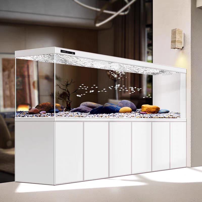 【Customized】Large Commercial Ecological Aquarium with Bottom Filtration