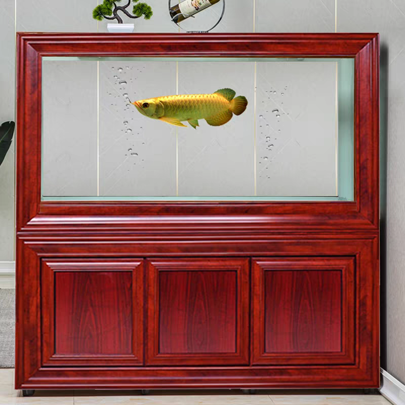 【Customized】Large Arowana Fish Tank with Ultra-clear Glass and Professional Bottom Filtration System