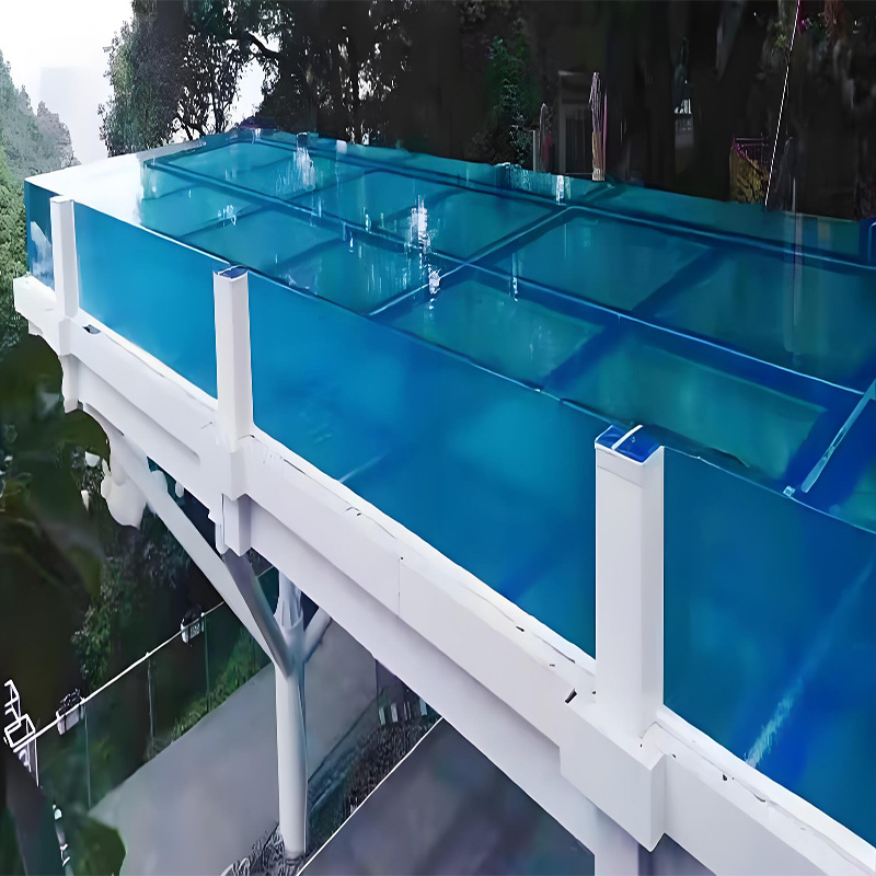 【Customized】transparent acrylic swimming pool  / wading pool baffle