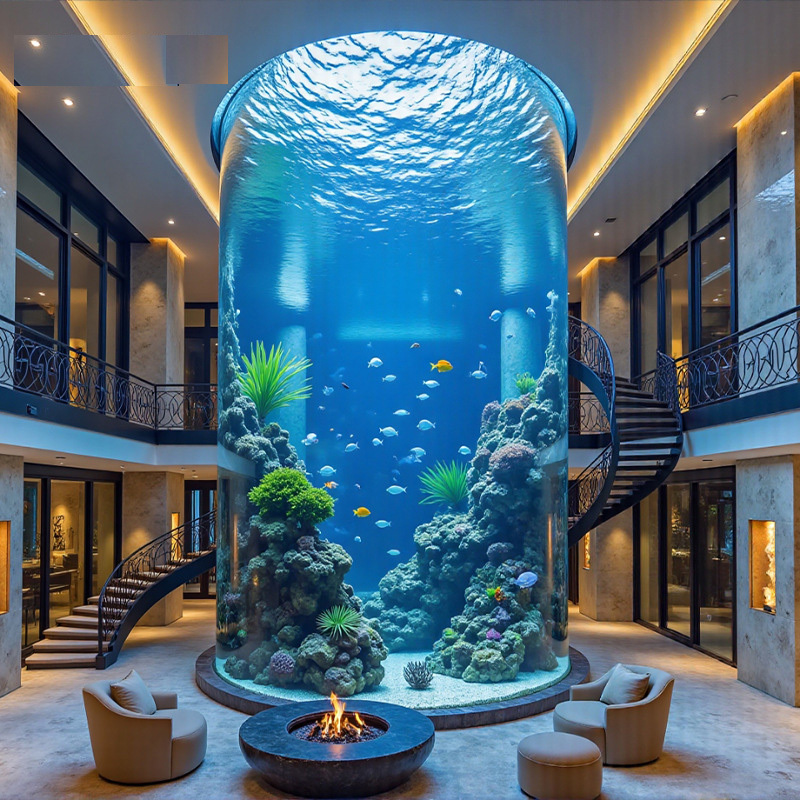 【Customized】PMMA panels for swimming pool     acrylic fish tank