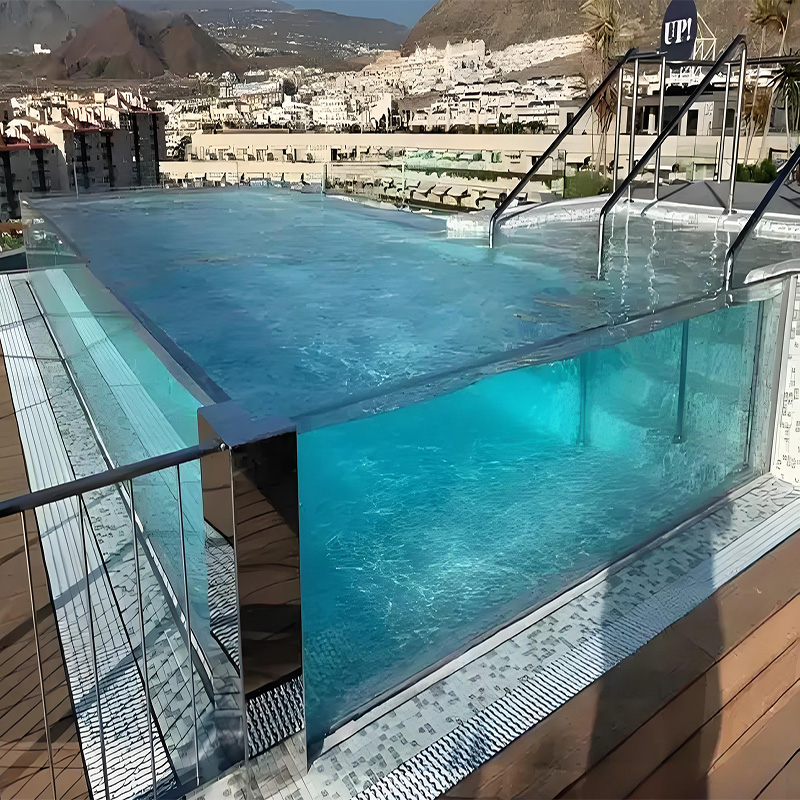 【Customized】acrylic baseboard for villa swimming pools - non-yellowing　/　short delivery time