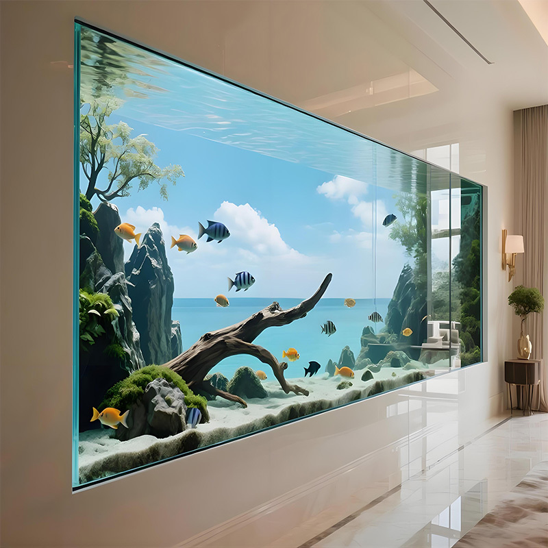 【Customized】High Hardness Acrylic Fish Tank   PMMA Sheet Performance Aquarium