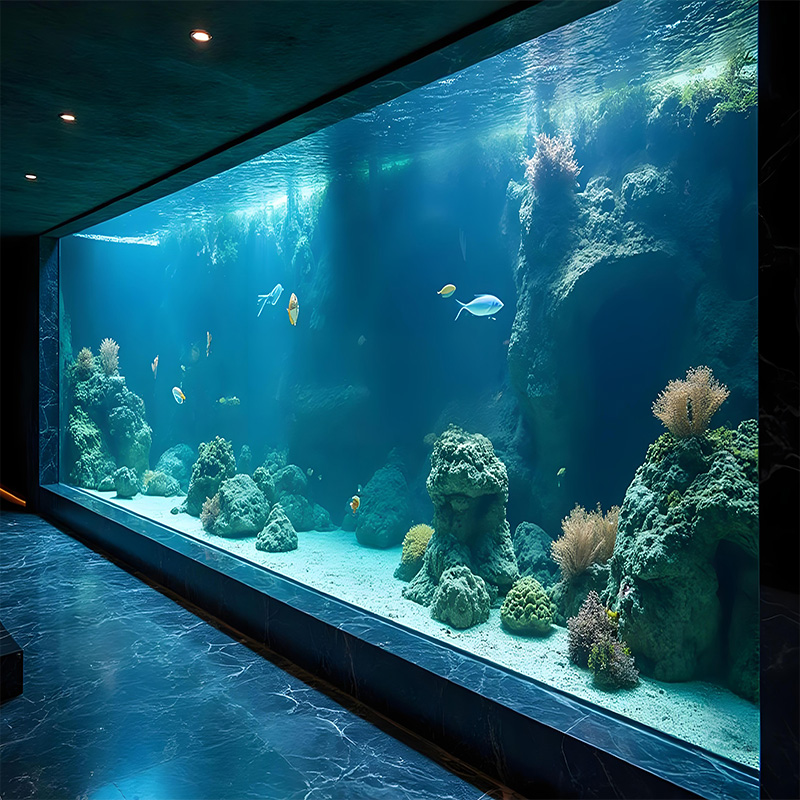 【Customized】Acrylic curved plate Oceanarium plexiglass viewing window