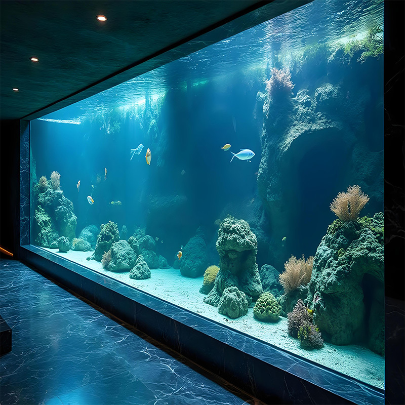 【Customized】Acrylic curved plate Oceanarium plexiglass viewing window