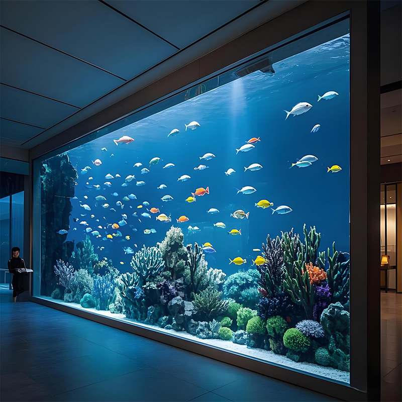 【Customized】 Acrylic Transparent Window for Aquariums and Oceanariums - Free Design