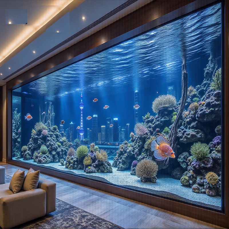 【Customized】Acrylic transparent  plate High transparency PMMA fish tank