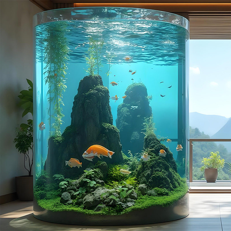 [Customized】acrylic viewing window for villa seawater fish ponds - manufacturer quality assurance