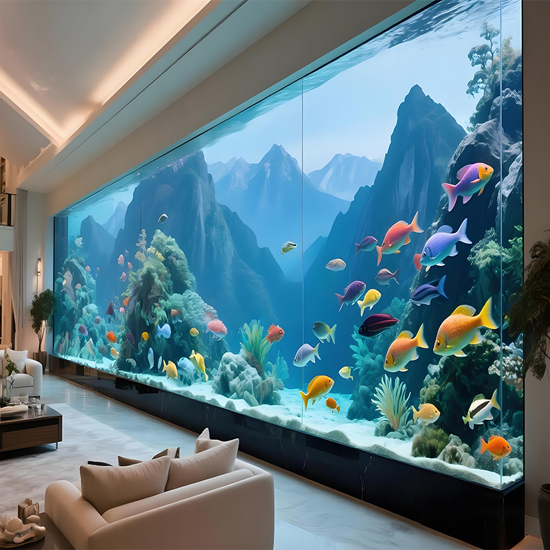 【Customized】Villa acrylic fish tank   PMMA  jellyfish tank