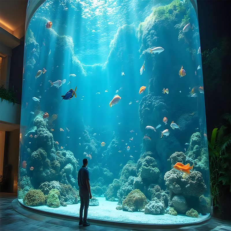 【Customized】Acrylic Aquarium   Large Exhibition Fish Tank