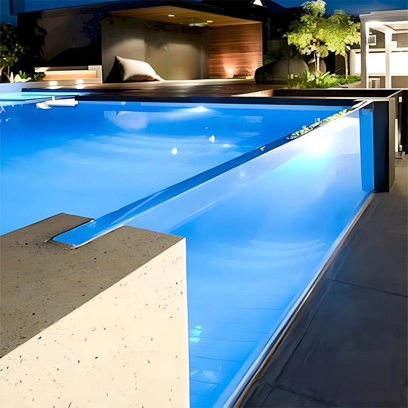 【Customized 】Transparent Acrylic Fence, Swimming Pool PMMA Baffle