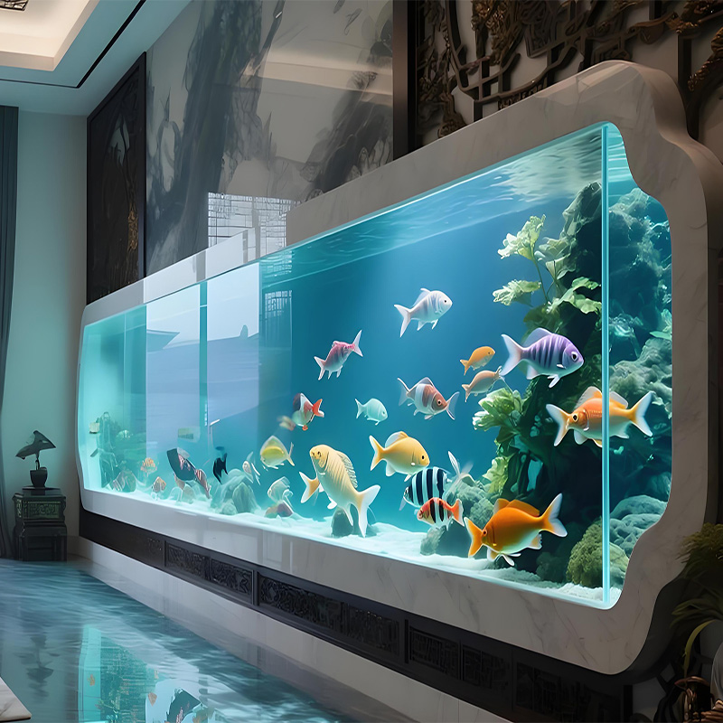 【Customized】Commercial Acrylic Fish Tank Hotel Rainforest Tank