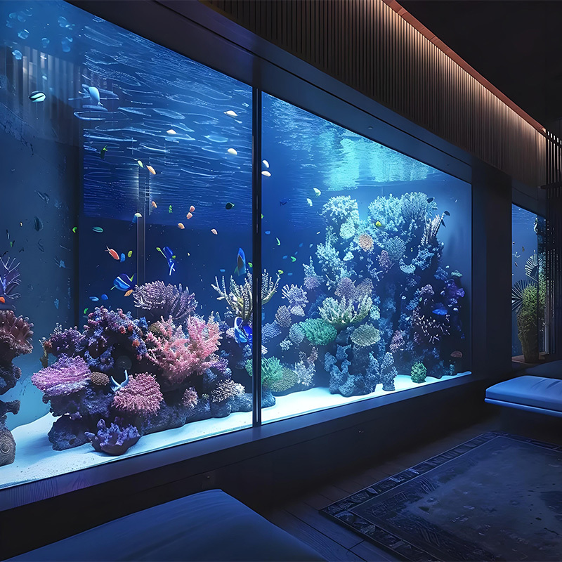 【Customized】Acrylic Aquarium   Large Exhibition Fish Tank