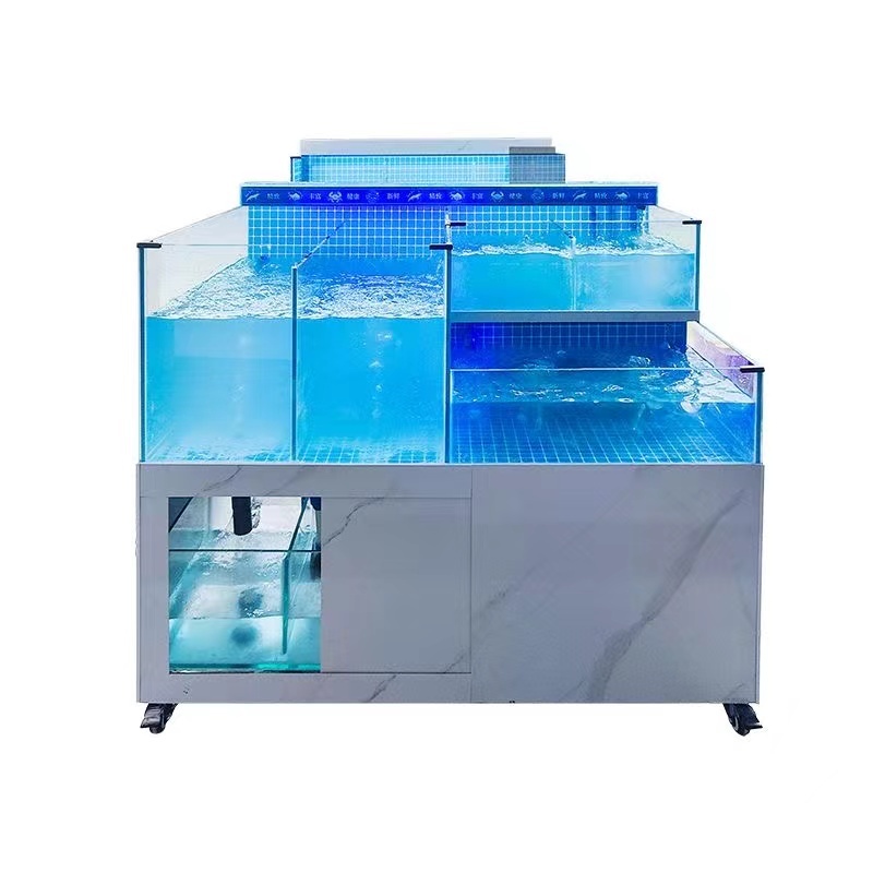 【Customized】Mobile supermarket lobster tank   sea bass breeding tank