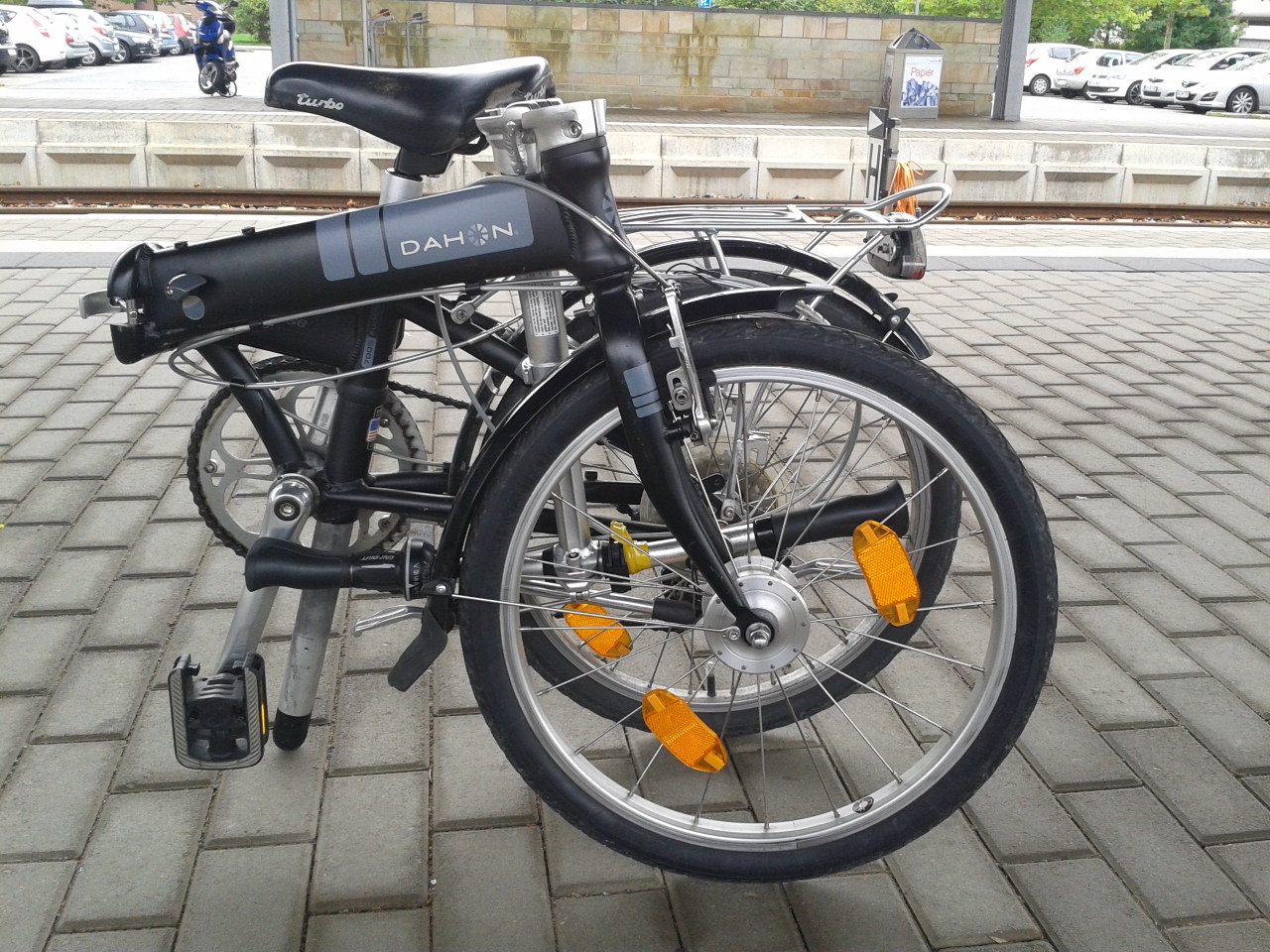Early folding bike prototype